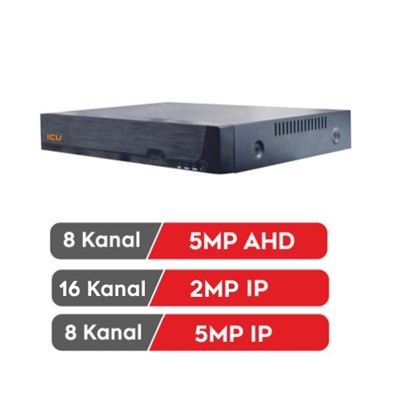 Beylerbeyi Ic Hd 5Mn8-1Xm 8 Kanal 5Mp Destekli 4Xses 1Xvga 1Xhdmı Xvr Kayıt Cihazı (Xmeye)