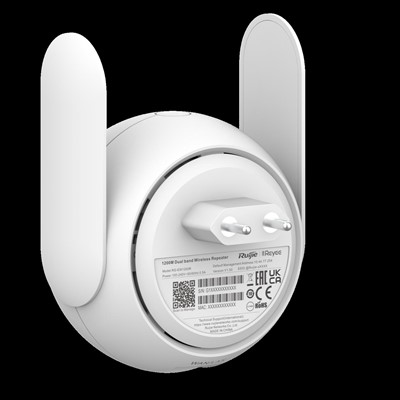 Ruıjıe Reyee Rg-Ew1200r 867Mbps 1Port 10/100 Ethernet 2 Anten 2.4/5Ghz Priz Tipi Access Poınt/Router/Extender