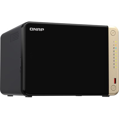 Qnap Turbonas Ts-664-8G 8Gb 6 Bay 2X2.5Glan Nas Depolama Ünitesi