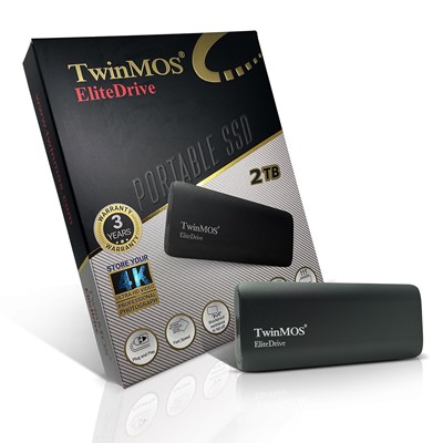 Twınmos External Ssd 2Tb Usb3.2/Type-C Sıyah Harıcı Ssd Pssd2tbmedb