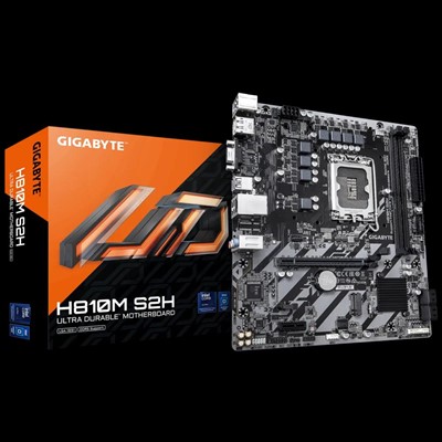 Gıgabyte H810m-S2h 1851P Ddr5 Ses Glan Dp/Hdmı/D-Sub Sata3 Usb3.2 Matx