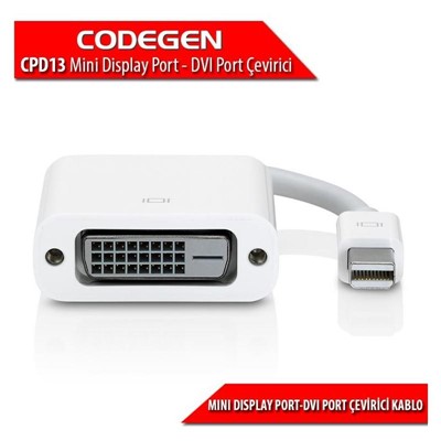 Codegen (Cpd13) Mını Dısplay Port To Dvı Donusturucu