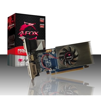 AFOX  HD5450 LOW PROFILE 2GB DDR3 64Bit VGA/DVI/HDMI 16X (AF5450-2048D3L4)
