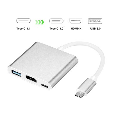 Codegen (Cdg-Cnv39) Usb3.1 Type-C To Usb3.0 Type-C/Hdmı/Usb3.0 Hub