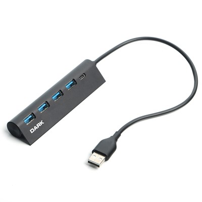 Dark Dk-Ac-Usb346 4 Port Usb2.0/Usb-C To Usb Hub Sıyah