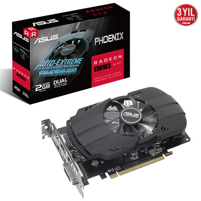 ASUS RADEON 550 2GB GDDR5 64BIT HDMI/DVI (PH-550-2G)