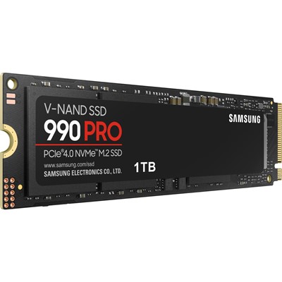 SAMSUNG 990 PRO 1 TB NVME GEN4 SSD 7450/6900 (MZ-V9P1T0BW)