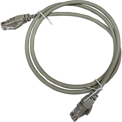 Ager Ac-602-020 2Mt Utp Cat6 Patch Kablo Grı Cu, Lszh Awg 26/7