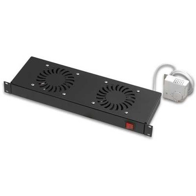 AGER AA-VG-F2T-A-S1 TERMOSTAT SWITCHLI 2 Lİ SİYAH FAN GRUBU