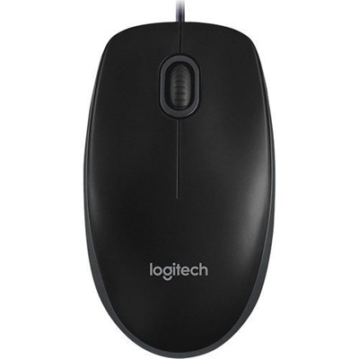 LOGITECH 910-003357 KABLOLU SİYAH B100 OPTİK 2X BUTON