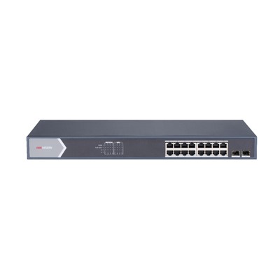 HIKVISION DS-3E0518P-E/M 16 PORT GIGABIT 16 PORT POE YONETILEMEZ SWITCH 125W