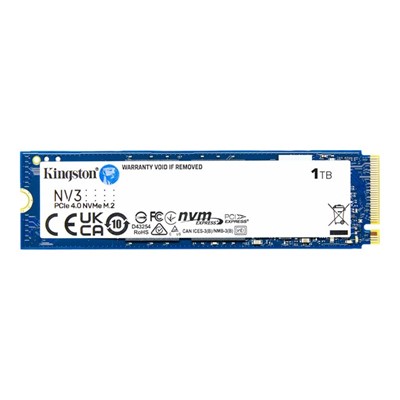 Kıngston Nv3 1Tb 6000/4000Mbs Nvme Pcıe M.2 Ssd Snv3s/1000G