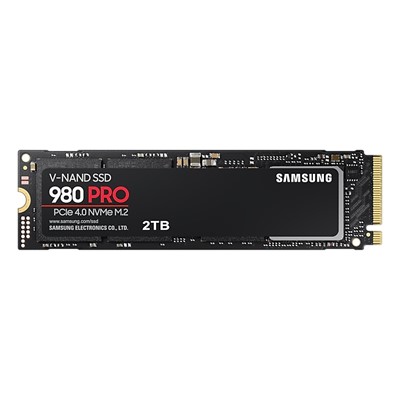 SAMSUNG 980 PRO 2 TB NVME GEN4 SSD 7000/5100 (MZ-V8P2T0BW)