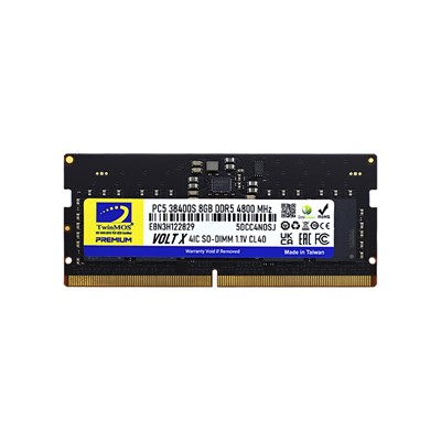 8 Gb Ddr5 4800Mhz Twınmos Cl40 1.1V (Tmd58gb4800s40) 