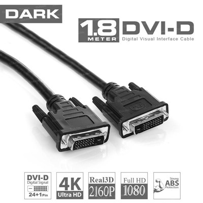 Dark (Dk-Cb-Dvıl180) E/E Dvı 24 1 1.8 Metre Dvı Goruntu Kablosu