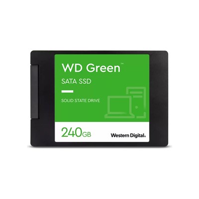 WD GREEN 240 GB 2.5" SATA3 SSD 545MB/S (WDS240G3G0A)