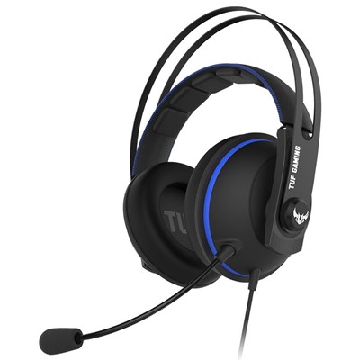 Asus Tuf Gamıng H7 Core Blue Mıkrofonlu Kablolu Gamıng Kulaklık Mavı
