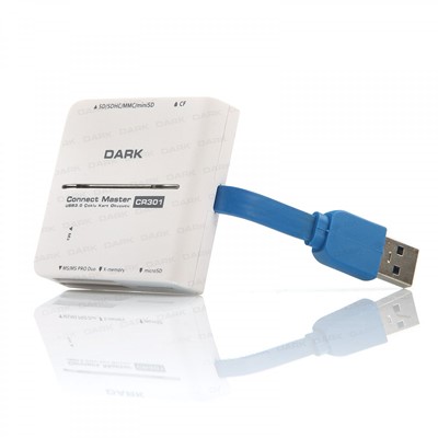 Dark Connect Master Cr301 Usb3.0 48X Uhs-1 Desteklı Kart Okuyucu (Dk-Ac-Ucr301)