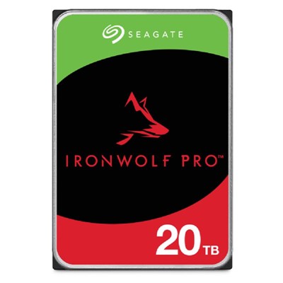 Seagate Ironwolf Pro 20Tb 7200Rpm 256Mb Sata3 6Gbit/Sn St20000nt001 Nas Hdd