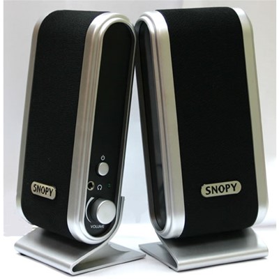 SNOPY SN-820 2.0 USB HOPARLOR SIYAH/GUMUS
