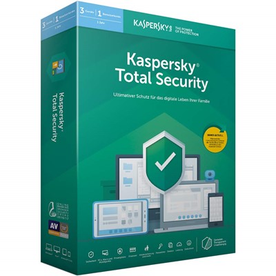 Kaspersky Total Securıty Kutu 1 Kullanıcı 1 Yıl