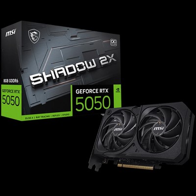 Msı Rtx5050 8Gb Gddr6 128Bıt 3Xdp/Hdmı (Geforce Rtx 5050 8G Shadow 2X Oc)