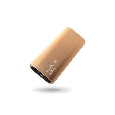 TWINMOS EXTERNAL SSD 1TB USB3.2/TYPE-C GOLD HARICI SSD (PSSDGGBMED32-G)
