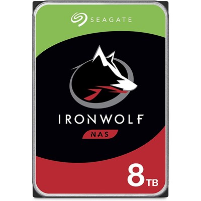 Seagate Ironwolf 8Tb 7200Rpm 256Mb Sata3 6Gbit/Sn St8000vn004 Nas Hdd