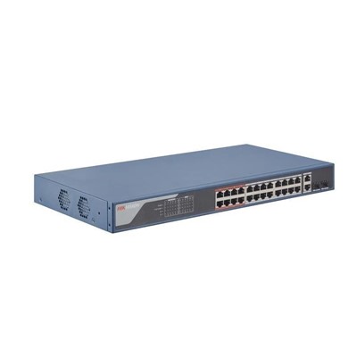 HIKVISION DS-3E1326P-EI 24 PORT 10/100 24 PORT POE 2 PORT GİGABİT UPLINK 370W YONETILEBILIR SWITCHwıtch