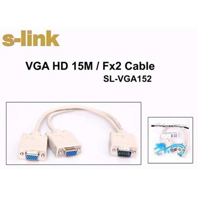 S-Lınk Sl-Vga152 Y Vga Data Kablo