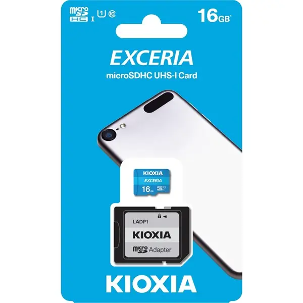 16 Gb Kıoxıa Excerıa Mıcro Sdhc Uhs-1 Class 10 100Mb/S (Lmex1l016gg2)