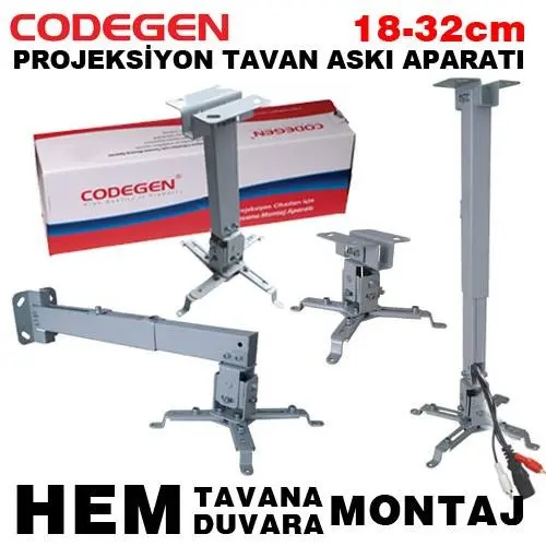 CODEGEN (H18) TELESKOPIK 18-32CM PROJEKSIYON ASKI APARATI