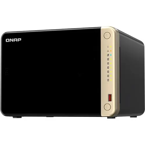 Qnap Turbonas Ts-664-8G 8Gb 6 Bay 2X2.5Glan Nas Depolama Ünitesi