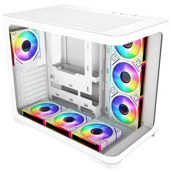 Gamebooster Gb-G2851bw 7X Argb Fan Atx Sea Vıew Usb3.0 Beyaz Kasa