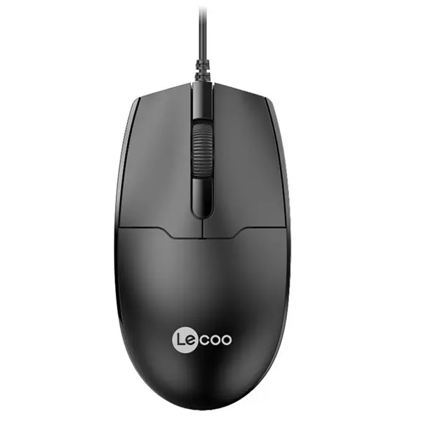 LECOO MS101 USB KABLOLU SIYAH MOUSE