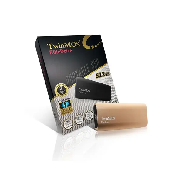 TWINMOS 512 GB USB3.2/C TASINABILIR SSD GOLD (PSSDFGBMED32-G)