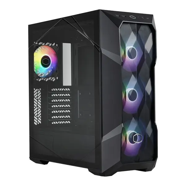 COOLER MASTER MASTERBOX TD500 V2 700W 80+USB3.2 4x12CM FAN PENCERE ATX SIYAH KASA