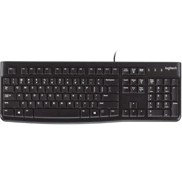 LOGITECH K120 Q TR USB KABLOLU KLAVYE SIYAH (920-002505)