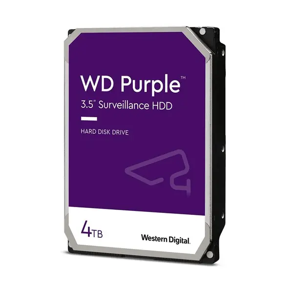 Wd Purple 4Tb 5400Rpm 256Mb Sata3 6Gbit/Sn Wd42purz 7/24 Hdd