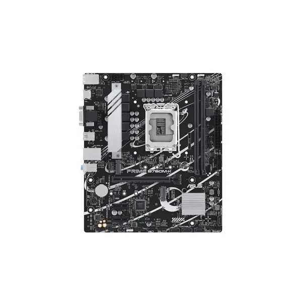 Asus Prıme B760m-K 2Xddr5 Vga/Hdmı 2Xm.2 1Xglan 1700P (12.Gen 13.Gen) Anakart