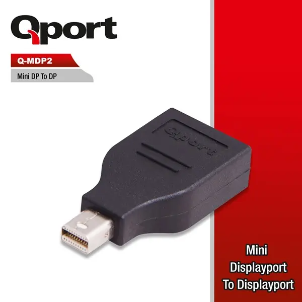 Qport Q-Mdp2 Dısplay To Mını Dısplay Port Çevirici