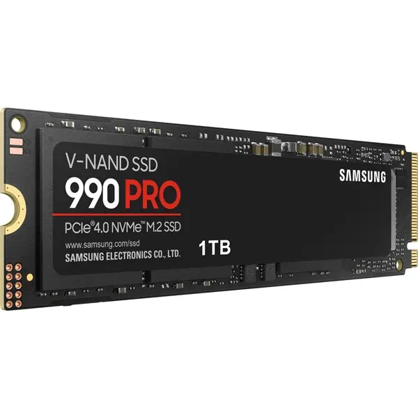 SAMSUNG 990 PRO 1 TB NVME GEN4 SSD 7450/6900 (MZ-V9P1T0BW)