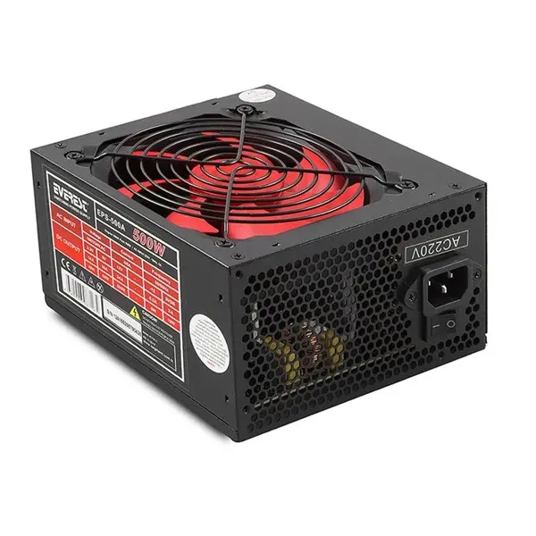 EVEREST EPS-500A 500W 12CM FAN SIYAH GUC KAYNAGI