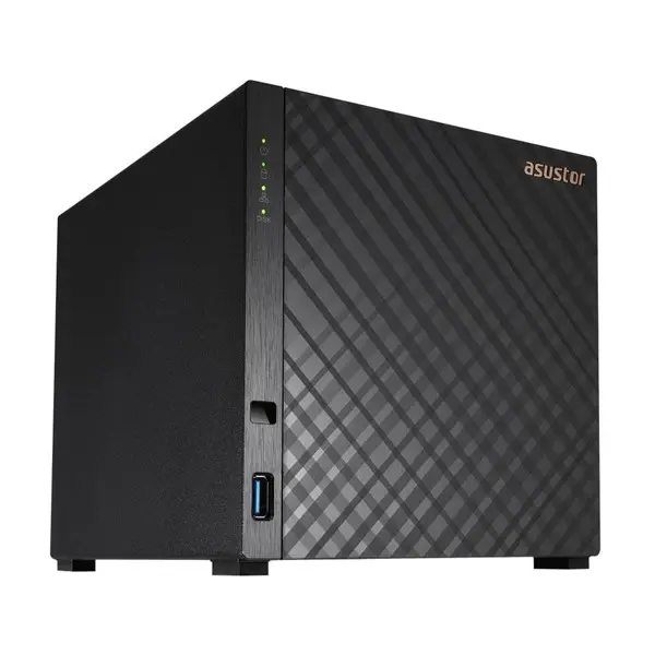 ASUSTOR AS1104T 4 SLOT TOWER NAS 1.4 QUAD GHz 1GB DDR4 2.5GBE
