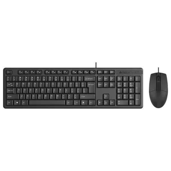 A4 Tech Kr-3330 Usb Multimedya Siyah Q Klavye+Mouse
