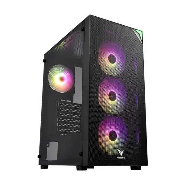 Vento Vg3400s 650W 80+ Usb3.0 4X12cm Rgb Fan Sıyah E-Atx Kasa