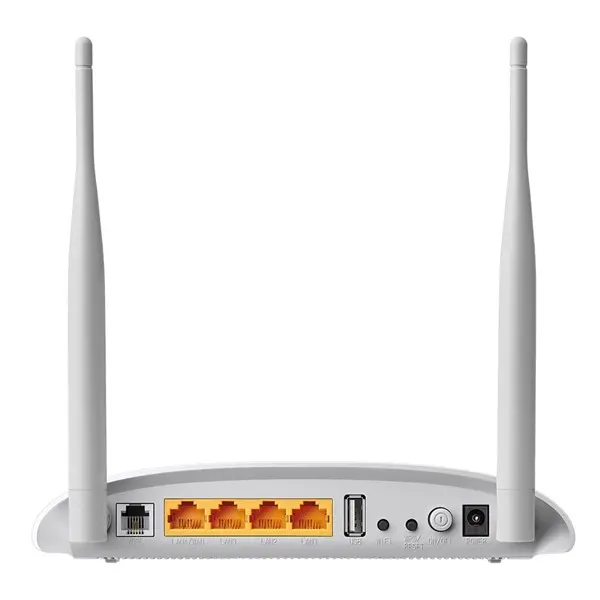 TP-LINK TD-W9970 300MBPS 4PORT 2ANTEN 5DBI KABLOSUZ FIBER/ROUTER/ADSL/VDSL MODEM