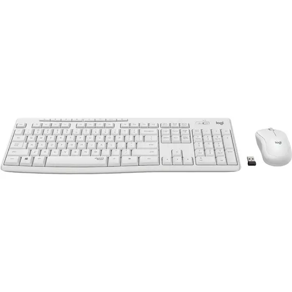 LOGITECH MK295 TÜRKÇE KABLOSUZ MULTİMEDYA BEYAZ SESSİZ Q KLAVYE+MOUSE