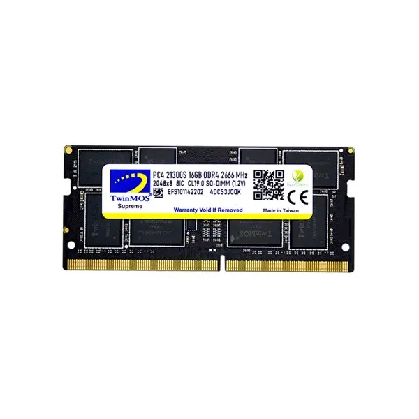 Twınmos 16Gb 2666Mhz Ddr4 Notebook Ram Mdd416gb2666n