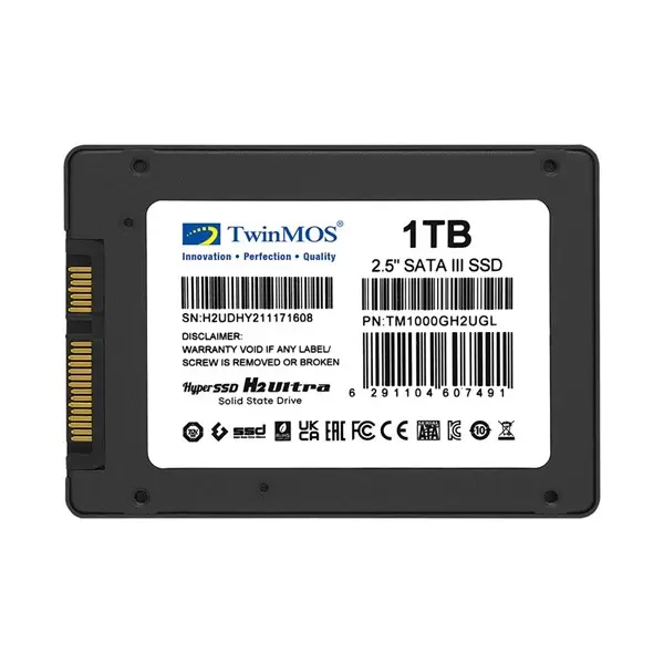 TWINMOS 1 TB 2.5" SATA3 SSD 580/550 (TM1000GH2UGL)